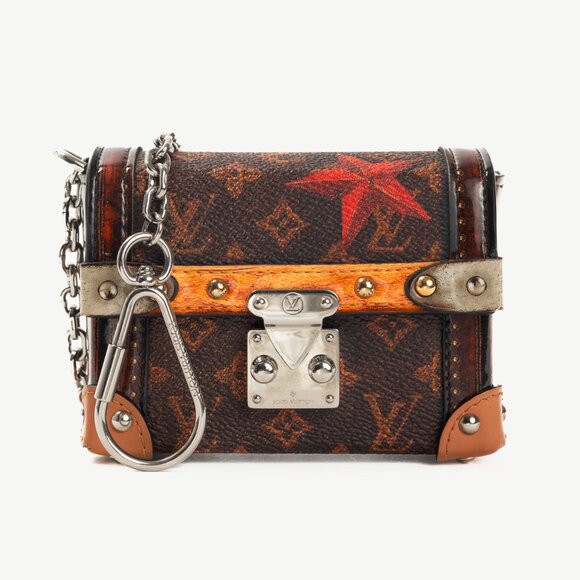 Louis Vuitton Essential Trunk Monogram Canvas Charm - Picture 1 of 10